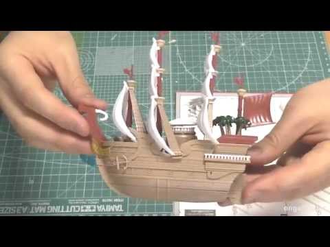 ワンピース 偉大なる船コレクション レッド フォース号 プラモを作成 Youtube