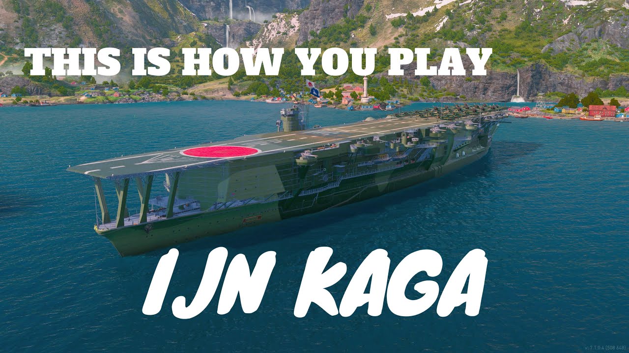KAGA VS SAIPAN! World of Warships: Legends