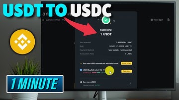 Hoe converteer ik USDT naar USDC op Binance?