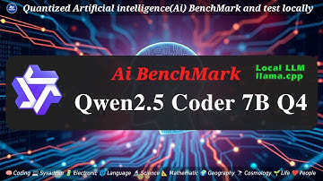 Qwen2.5 Coder 7B Instruct Q4 Benchmark (AI Comparison)