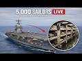 “How 5,000 Sailors Live on the USS Gerald R Ford