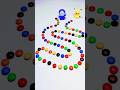 チョコボールのどく道 – カラフルであぶない？Toxic Candy Path – Sweet but Dangerous! ##stopmotion