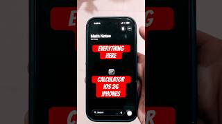 Amazing app iPhone calculator
