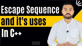 How to use Escape sequence in C++ Urdu/Hindi