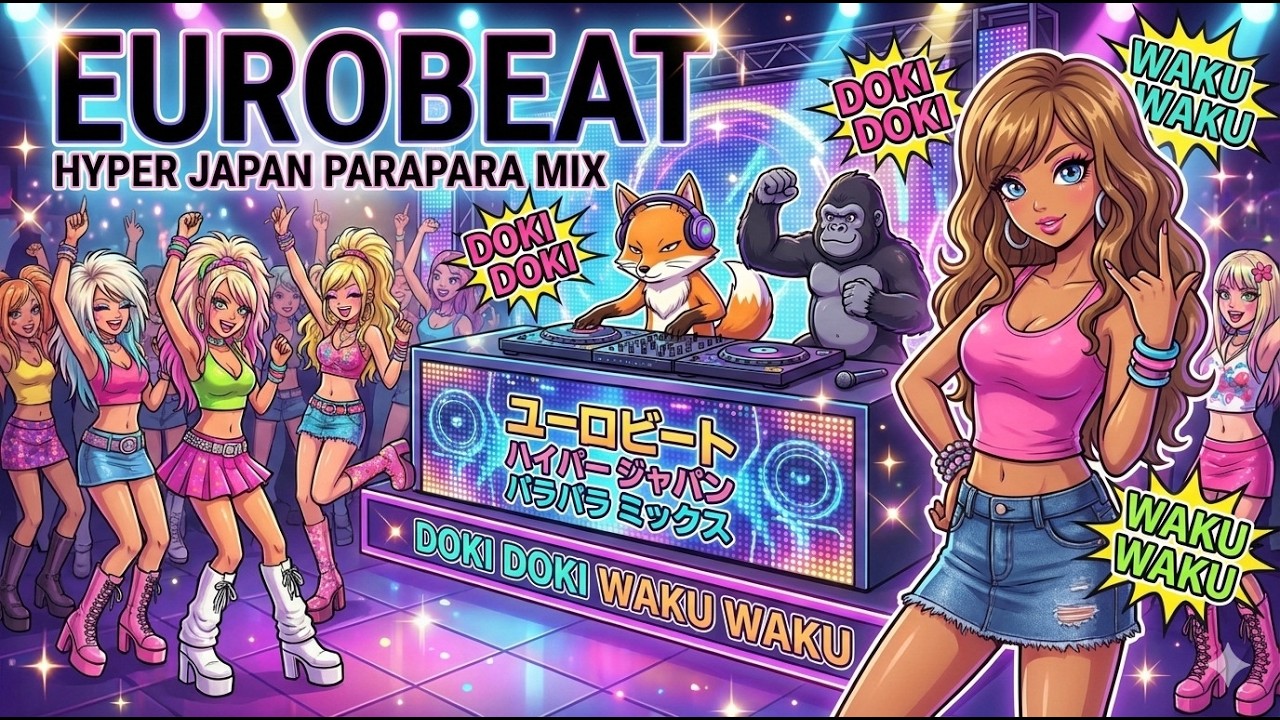 ユーロビート】EUROBEAT DJ Kenichi Hyper Japan ParaPara Mix