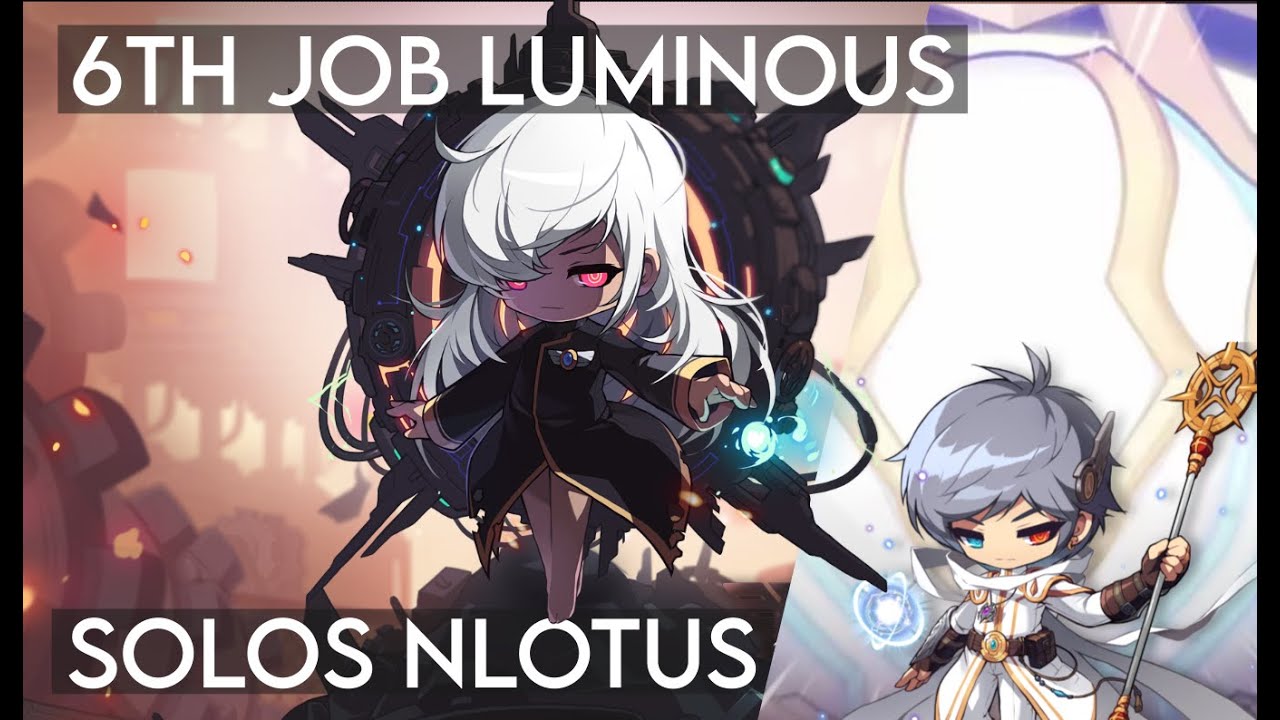 Maplestory Luminous 6th Job nLotus solo (3m06s)