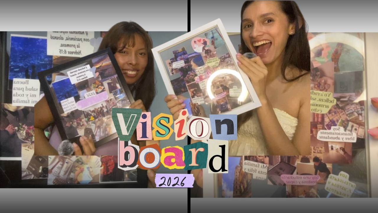 Vision board 2026 juntas (sueños y metas )