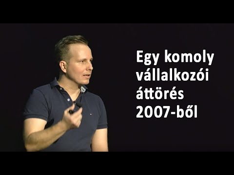 Egy jelentős vállalkozói
