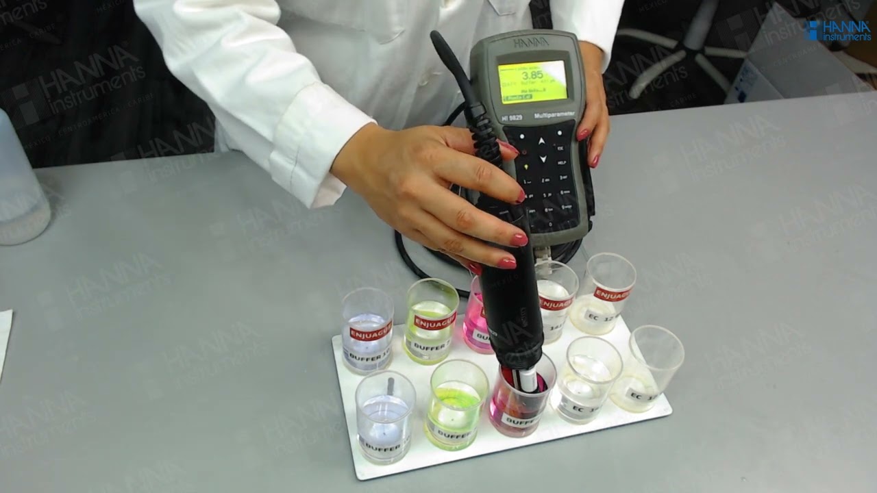 Calibración del Medidor Multiparamétrico HI9829