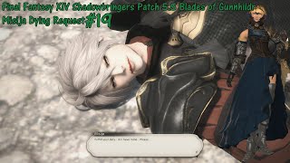 Final Fantasy XIV Shadowbringers Patch 5 5 Blades of Gunnhildr Misija Dying Request