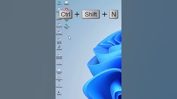 Create Folder without Using Mouse | Technical with Urvashi