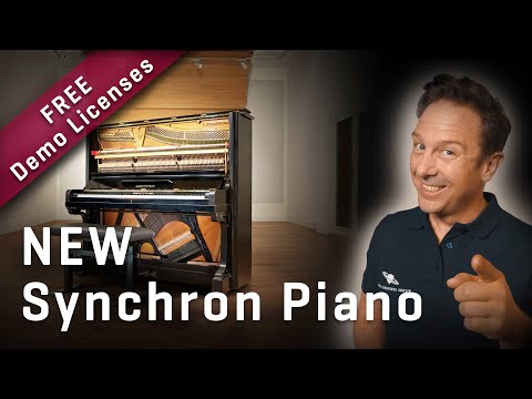 NEW Synchron Piano: German Upright 1904