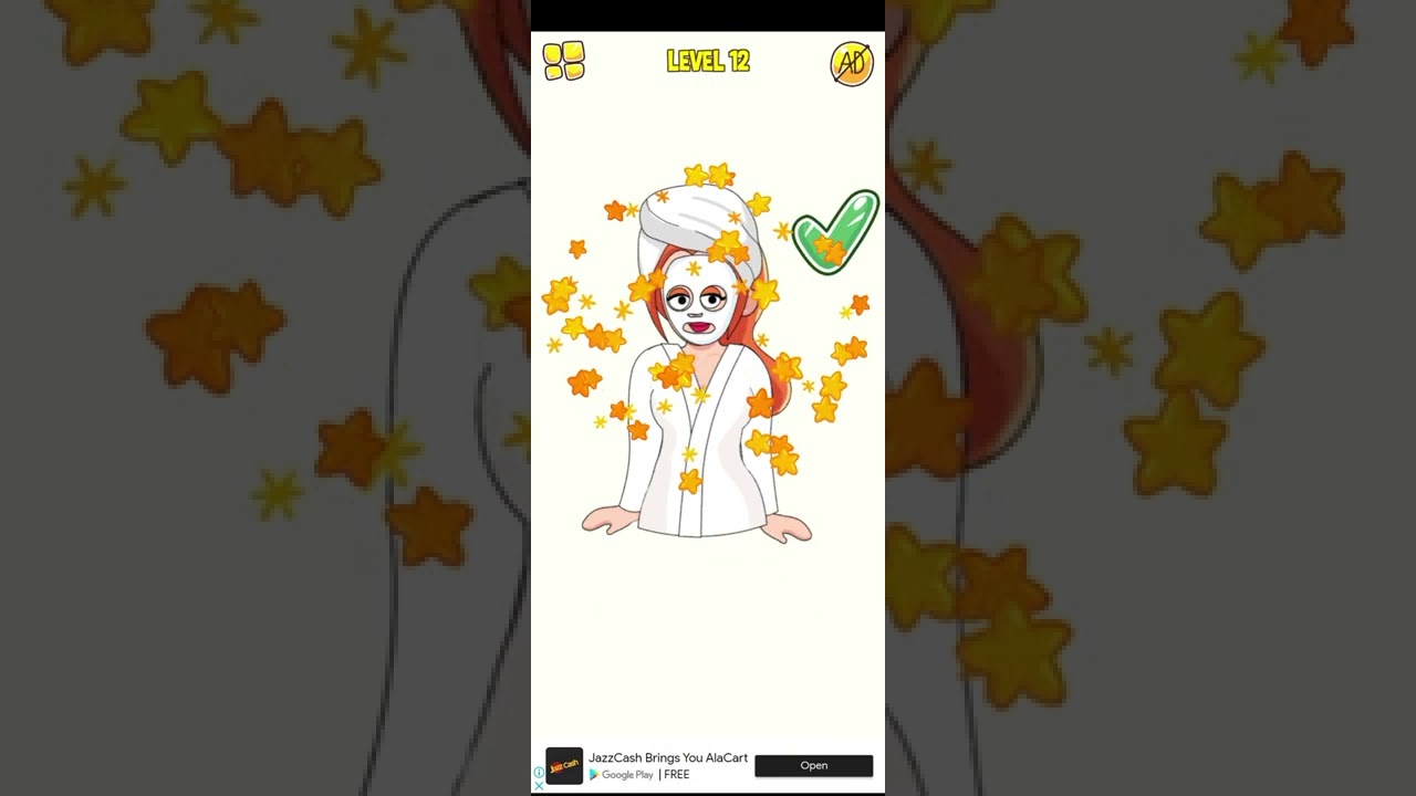 draw puzzle level 12  gameplay iOS solution