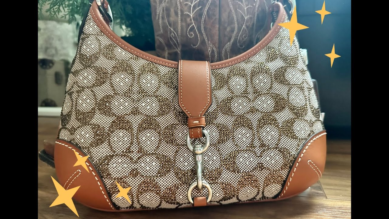 Unboxing My Wish List Bag | Coach Crystal Hampton Hobo
