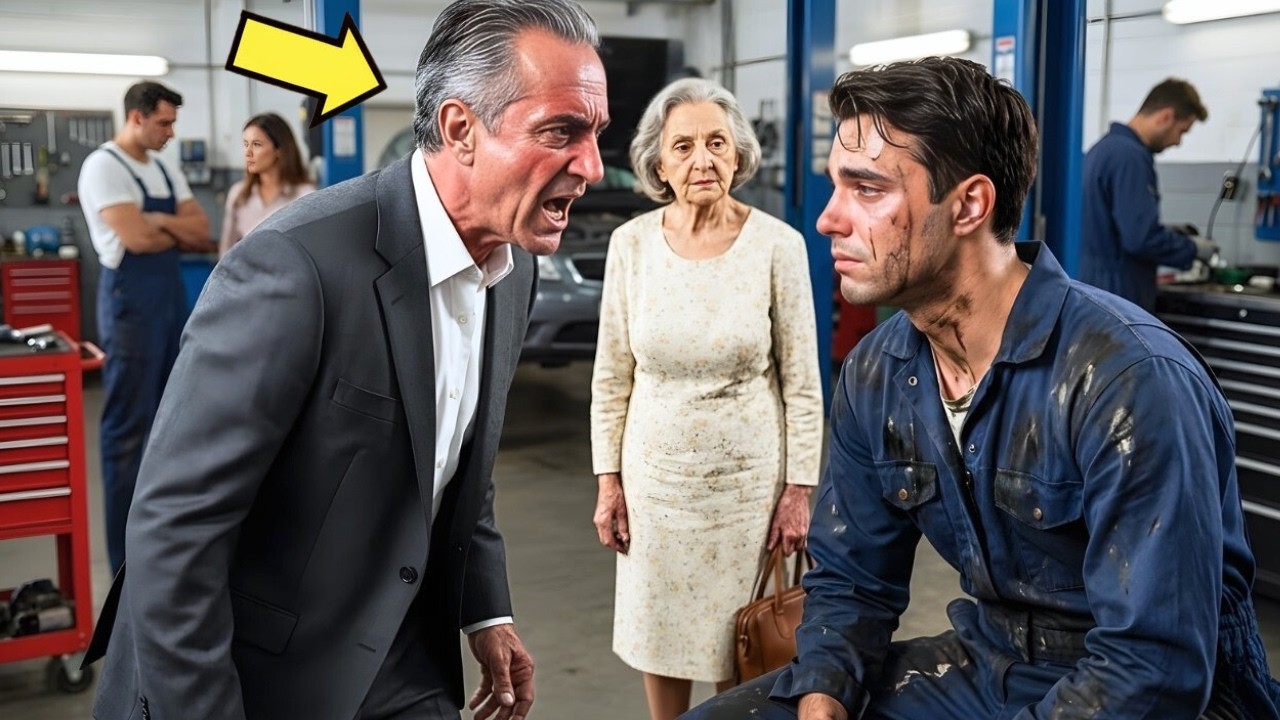 LUI RIPARA L’AUTO GRATIS A UN’ANZIANA E VIENE LICENZIATO…POCHI GIORNI DOPO, LEI RIVELA CHI È DAVVERO
