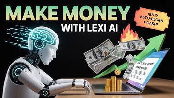 MAKE MONEY WITH LEXI AI   THE FUTURE OF AUTOMATED BLOGGING!