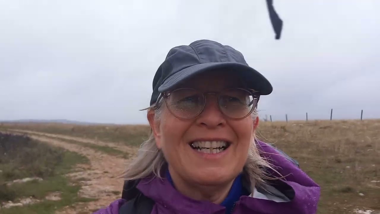 Tour du Causse Mejean,  jour 4: Croupillac/l'Hom, pluie et vent sur le Causse Mejean! 