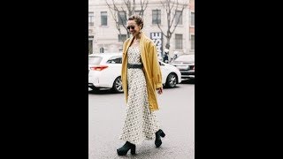 Chic maxi dresses in cardigans street 