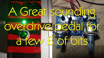 Building guitar pedals for pennies LM741 Overdrive (OD250) Cheap to build pedal that sounds great.