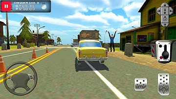 Bus & Taxi Driving Simulator (Chequer Cab & Classic Taxi) | Best Android & iOS Gameplay - HD #1