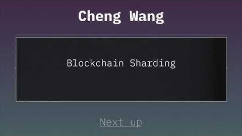 Blockchain sharding at CDC 36th C3 -- Cheng Wang @Alephium
