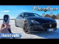 Maserati Quattroporte Trofeo V8 REVIEW on AUTOBAHN [NO SPEED LIMIT] by AutoTopNL