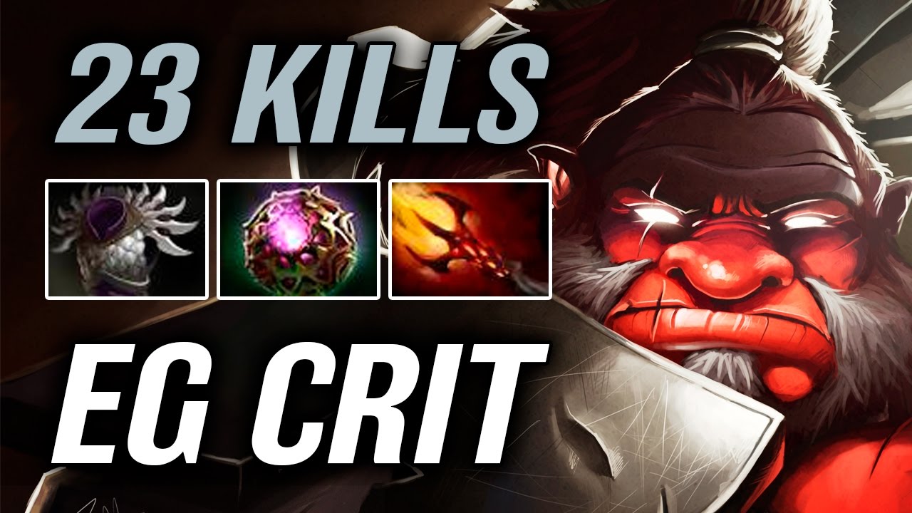 EG Crit • Axe • 23 kills — Pro MMR Gameplay Dota 2 YouTube