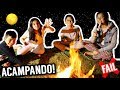 ¡ACAMPANDO EN EL JARDÍN DE MI CASA! *Sobrevivimos dos*