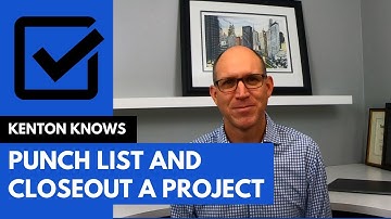 How to Create a Punch List and Closeout a Construction Project #punchlist #construction #renovation