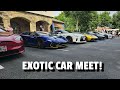 Exotic Car Meet in Gwinnett County | Drunk Guy Gets Into A Fight and Crash Into Three Cars &amp; MORE!