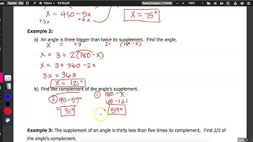 D2 B2 Complementary vs  Supplementary Word Problems