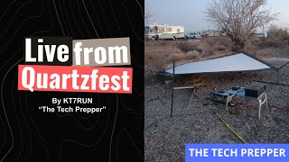 Live from Quartzfest 2025 - The wind killed my EmComm Tools presentation @TheTechPrepper