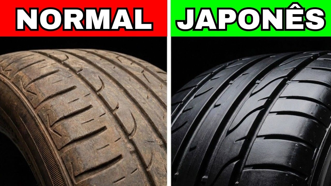 O Método Japonês Para Encher os Pneus Que 90% dos Motoristas Não Conhecem