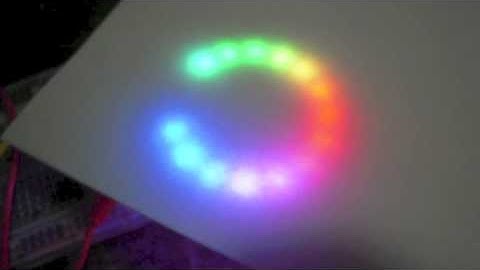 Adafruit Trinket and NeoPixel Ring: first 5 minutes.