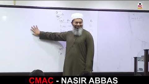 CAF 3   CMA   Lecture 25   Overheads   Sir Nasir Abbas  Spring 24