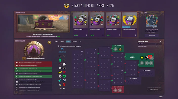 MOST LOGICAL PICK'EM STAGE 3 PREDICTIONS - BUDAPEST MAJOR 2025