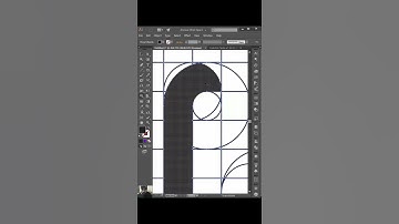 Line Segment Tool M Letter Grid logo Design Adobe Illustrator CC 2024 #art #reel #tutorial #graphic
