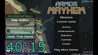 Armor mayhem | 40:15 | Flash games speedruns
