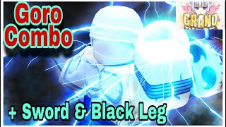 Grand Piece Online - Goro Combo  + Neptune Sword & Black Leg { GPO }