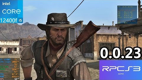 RPCS3 0.0.23-14045 Red Dead Redemption 1 on Intel Core i5 12400f GTX 970 - PS3 Emulators #14