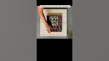 Squidward: “You can’t animate rubik’s cube pixel art” #spongebob