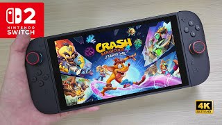 Crash Bandicoot 4: It's About Time | Nintendo Switch 2 | Gameplay in 4k 60fps