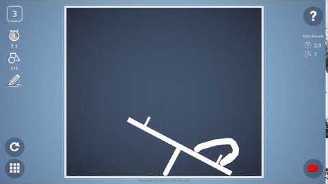 Check out how I solved level 3 in Brain It On! #BrainItOn