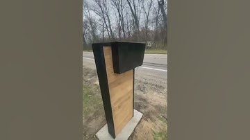 Modern Mailbox #shorts #homeimprovement #diy