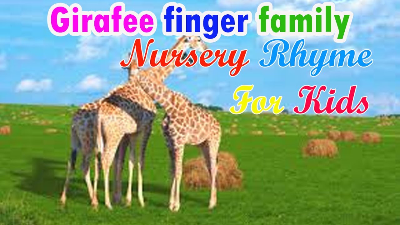 Giraffe Finger Family||Giraffe Finger Family For Children || Kids ...