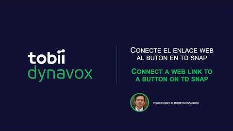 How to connect a web link to a button in td snap