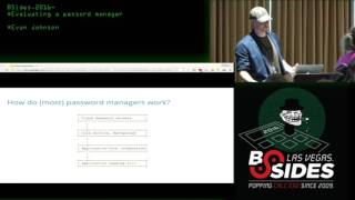 Evaluating a password manager - Evan Johnson