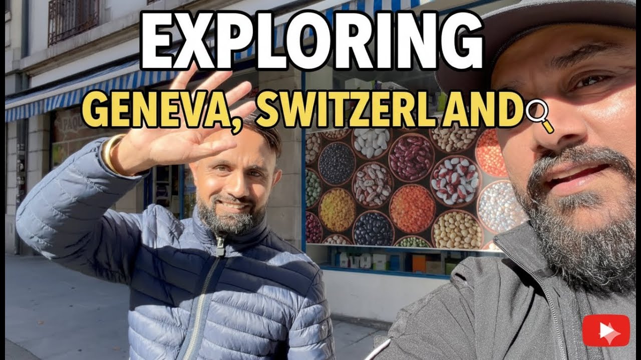 Exploring GENEVA Like a LOCAL! 🇨🇭 My Day Discovering Switzerland with a Friend