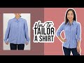 How to Tailor a Shirt | Thrifted Transformations