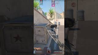 AWP clutch 1v4 dust 2 #counterstrike #cs2 #cs2highlights #cs2clips #dust2  #quadrokill